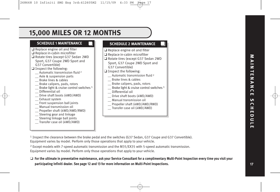 Infiniti M35 User Manual | Page 18 / 52