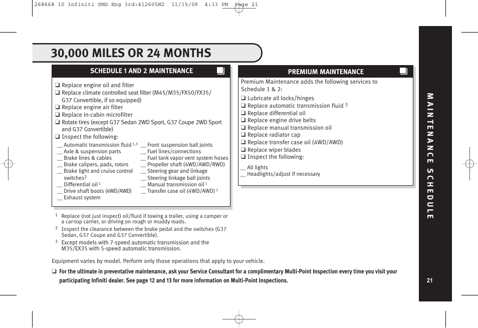 Infiniti M35 User Manual | Page 22 / 52