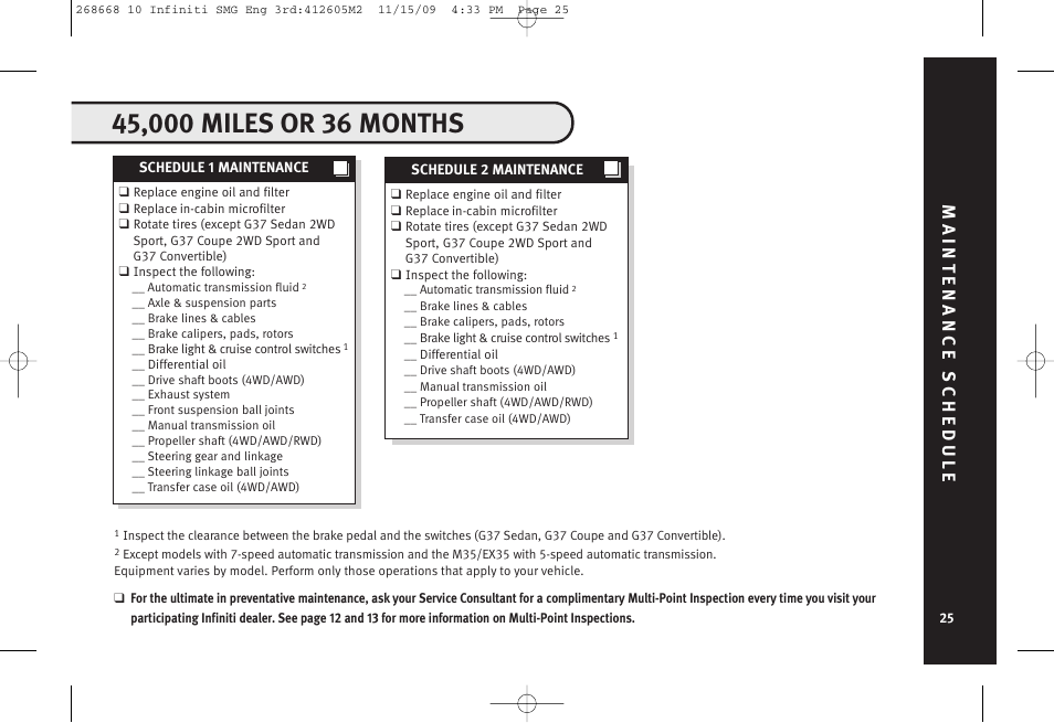 Infiniti M35 User Manual | Page 26 / 52