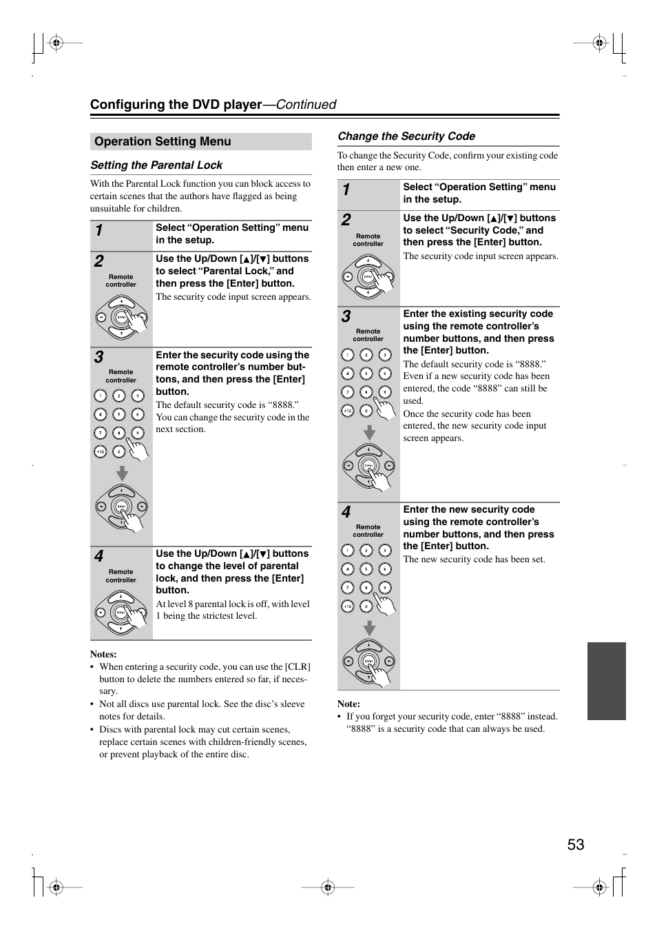 Integra DPS-6.7 User Manual | Page 53 / 64