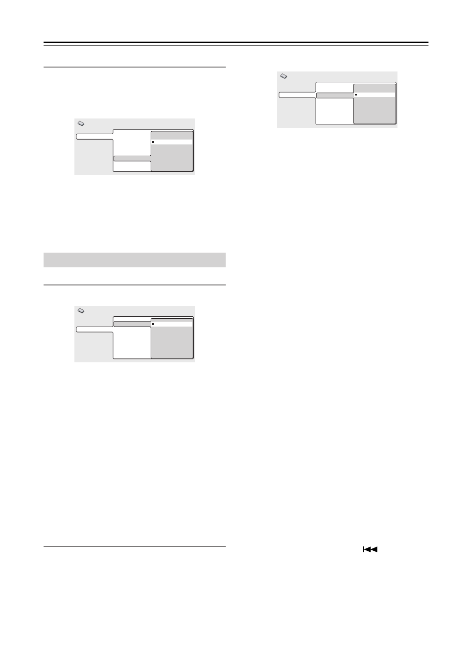 Initial settings menu —continued, Important, Video output settings | Integra DPS-5.4 User Manual | Page 44 / 60