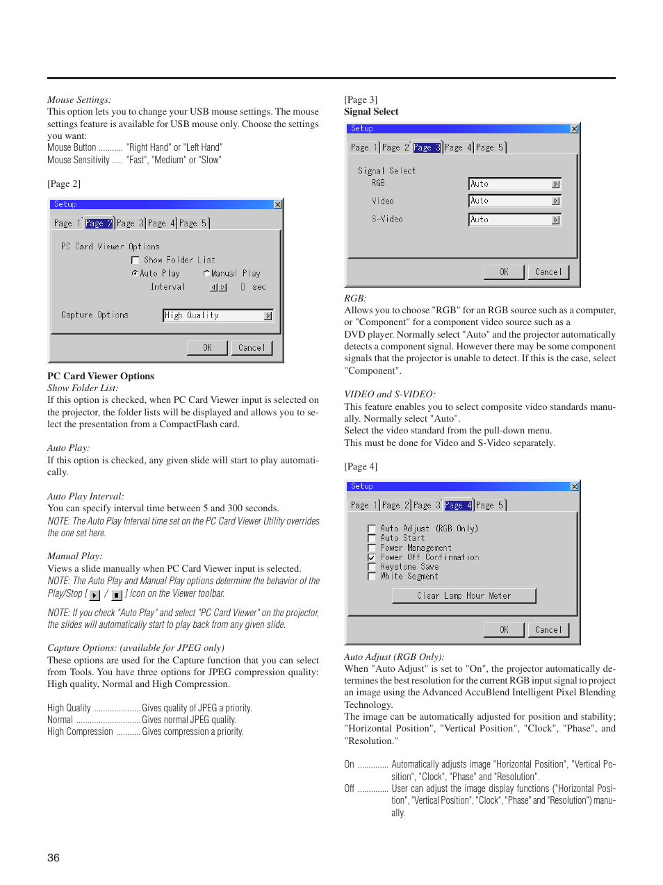 Integra DLV-100 User Manual | Page 36 / 52
