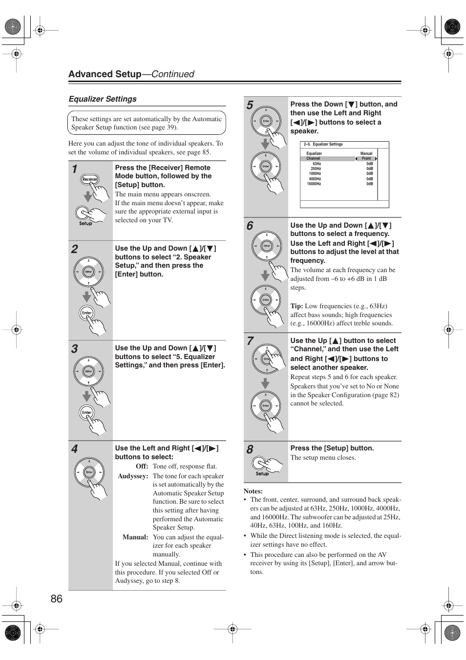 Integra DTR-5.9 User Manual | Page 86 / 116