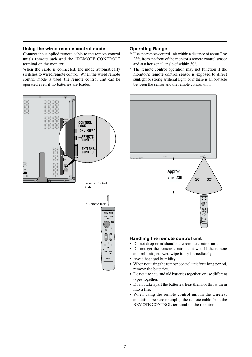 Approx. 7m/ 23ft, Digital rgb) | Integra PLA-50V1 User Manual | Page 13 / 57