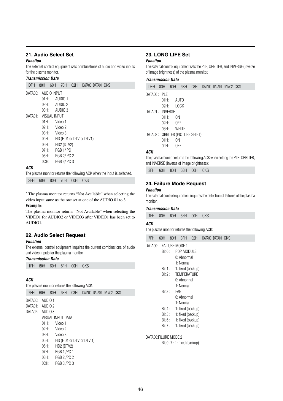 Integra PLA-50V1 User Manual | Page 52 / 57