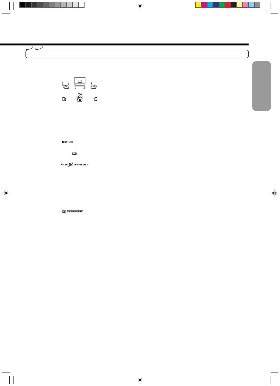 Various sound formats and sound effects | Integra DPS-9.1 User Manual | Page 19 / 64