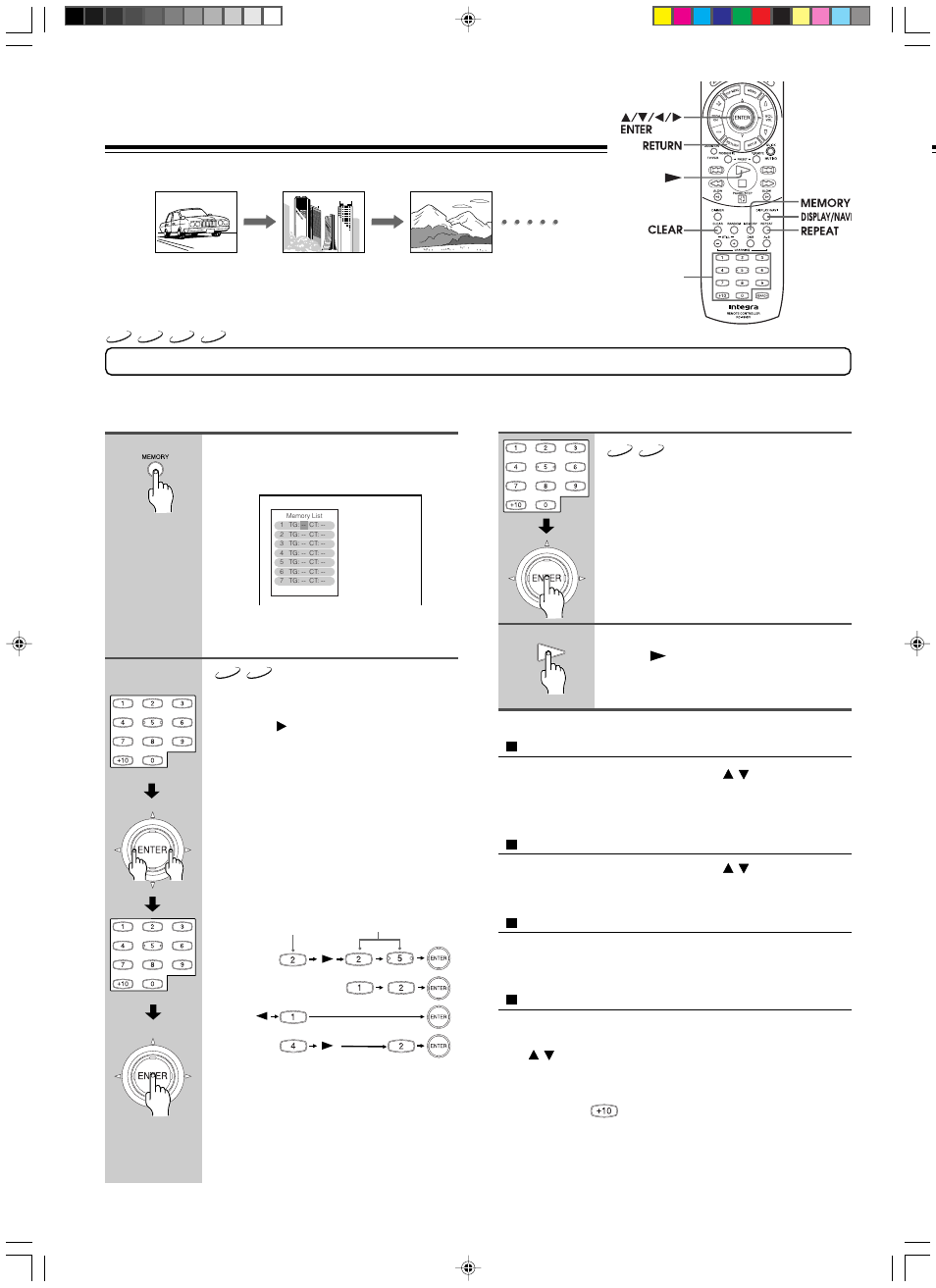Playing in a favorite order | Integra DPS-9.1 User Manual | Page 28 / 64