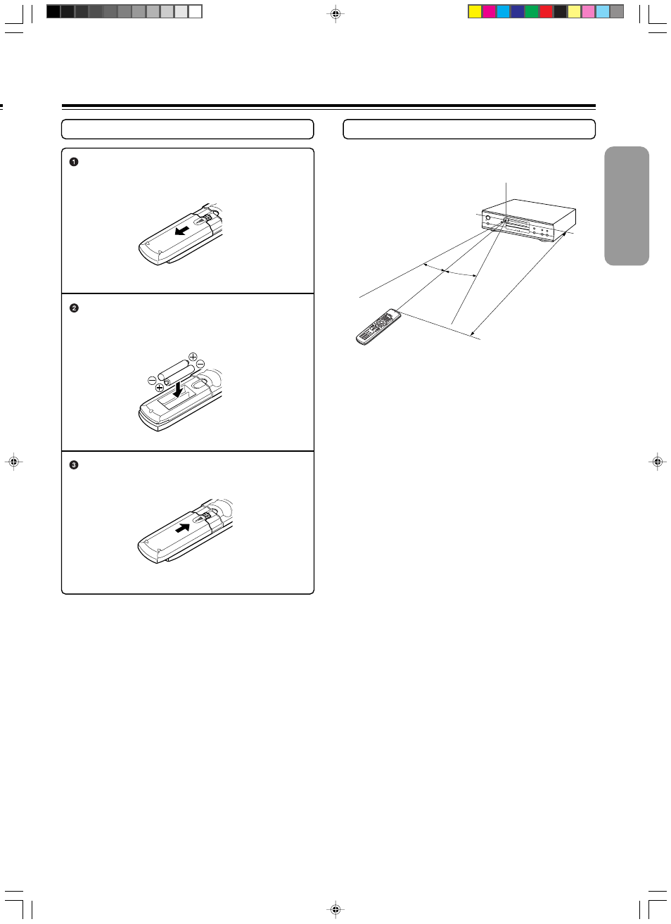 Preparing the remote controller | Integra DPS-9.1 User Manual | Page 9 / 64