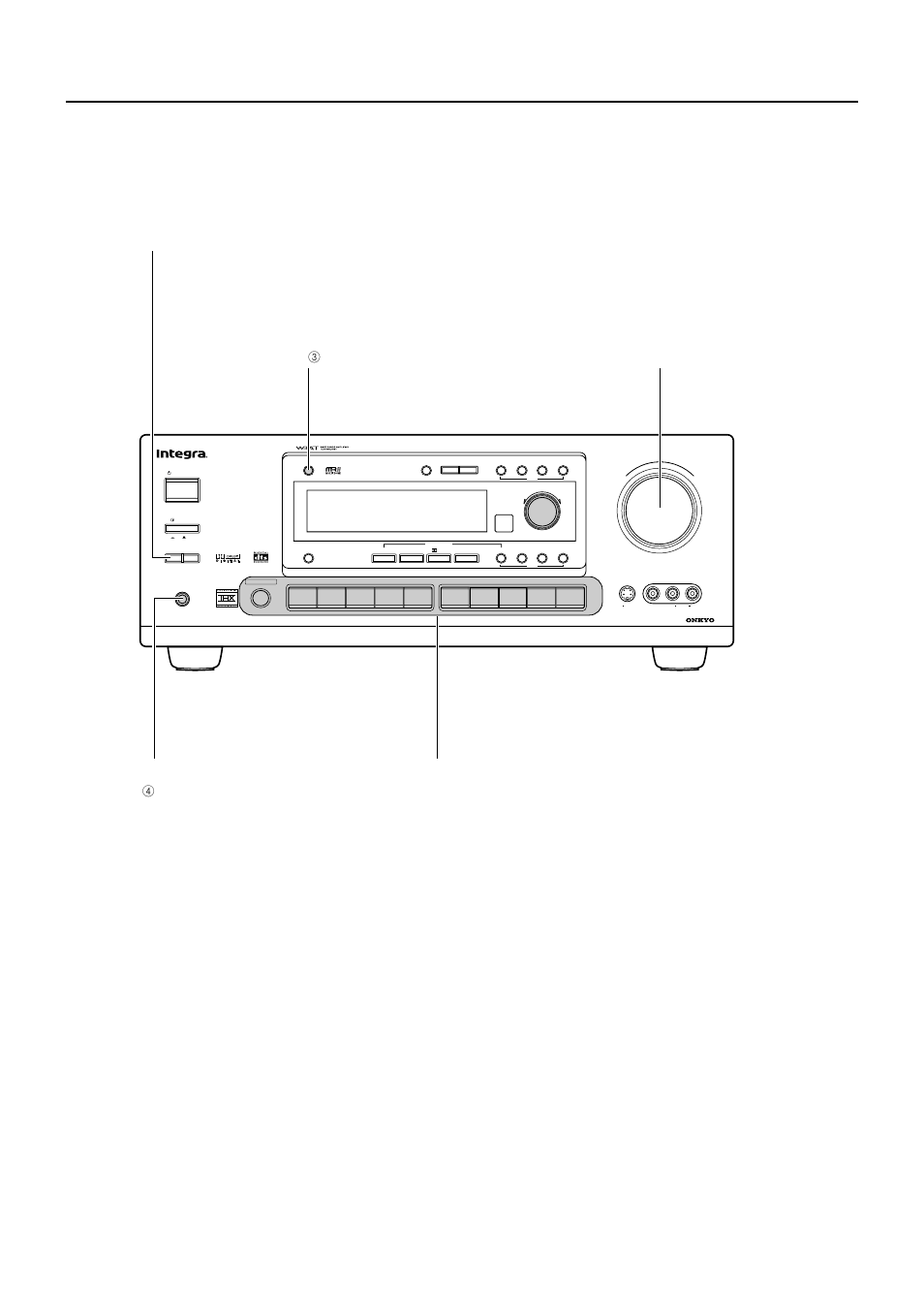 Selecting an input source, Start playing the selected input source, 4phones | Integra DTR-7 User Manual | Page 26 / 64