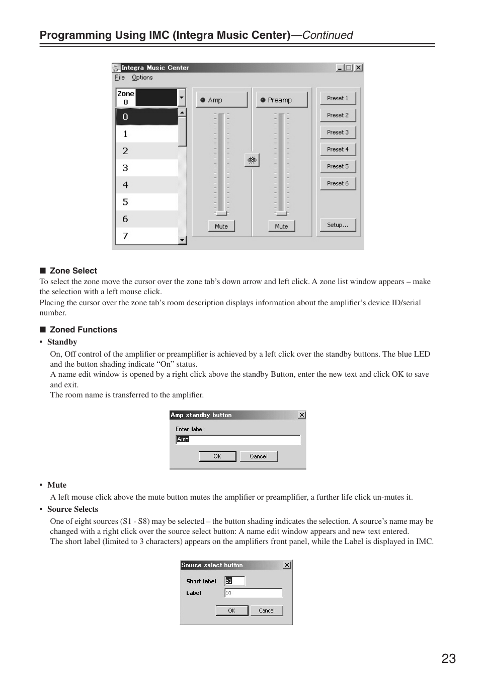 Integra MZA-4.7 User Manual | Page 23 / 28