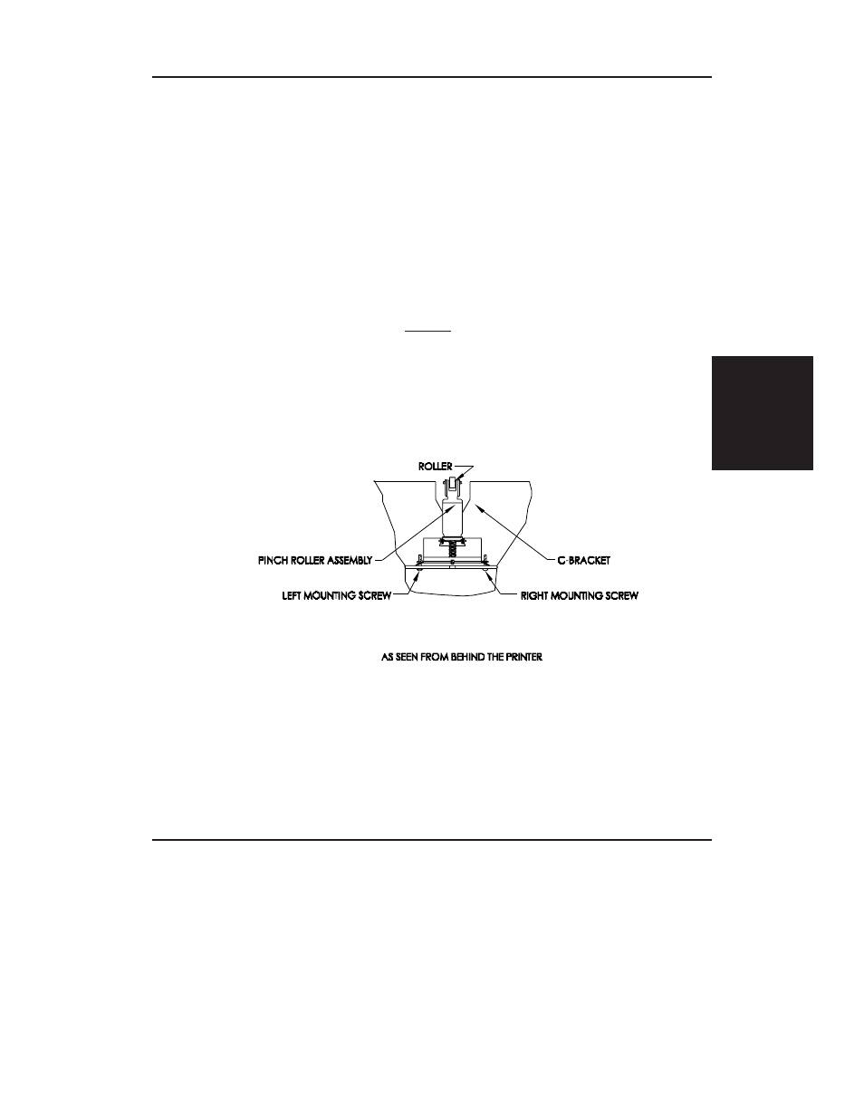X-axis calibration, Pinch roller adjustment procedure | Integra CROMA24 User Manual | Page 57 / 132