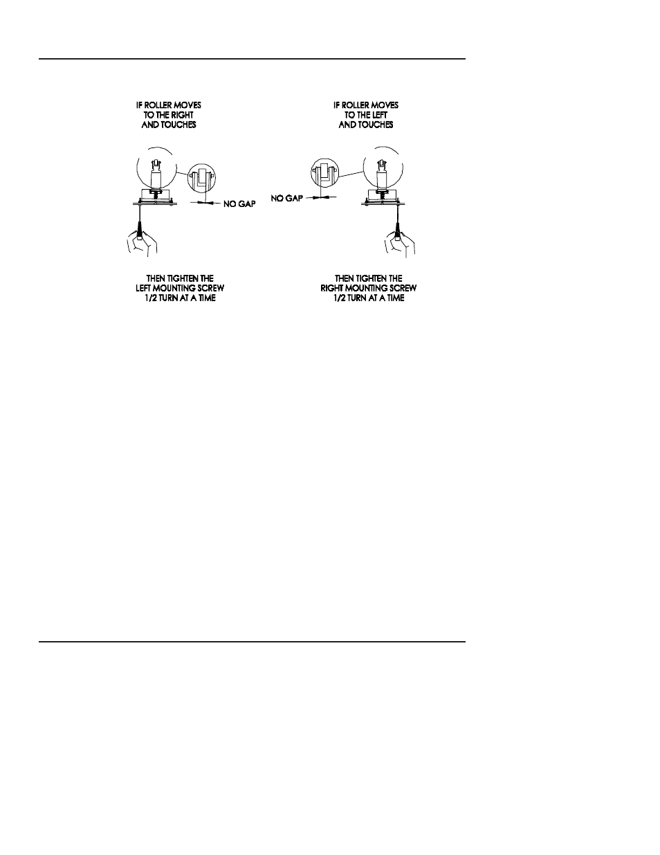 Head height alignment procedure | Integra CROMA24 User Manual | Page 60 / 132