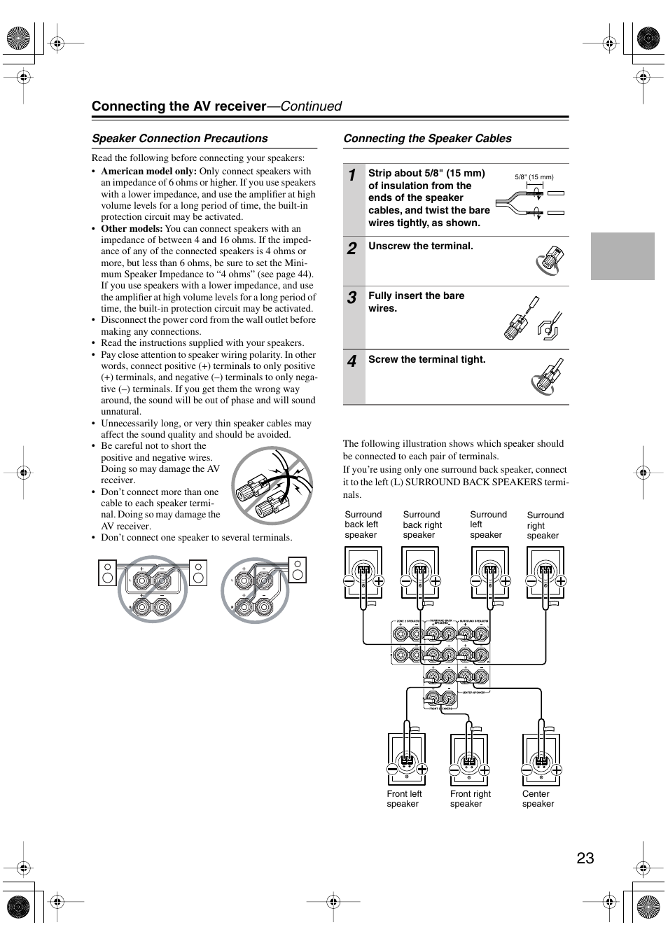 Integra DTR-5.5 User Manual | Page 23 / 96