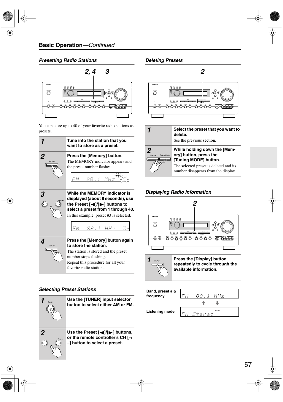 Integra DTR-5.5 User Manual | Page 57 / 96