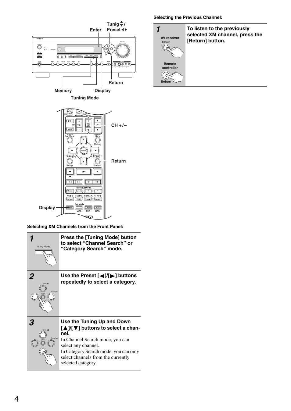 Integra CNP-1000 User Manual | Page 4 / 7