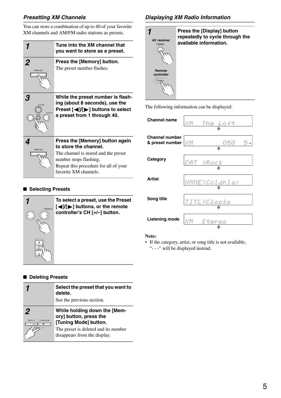 Integra CNP-1000 User Manual | Page 5 / 7