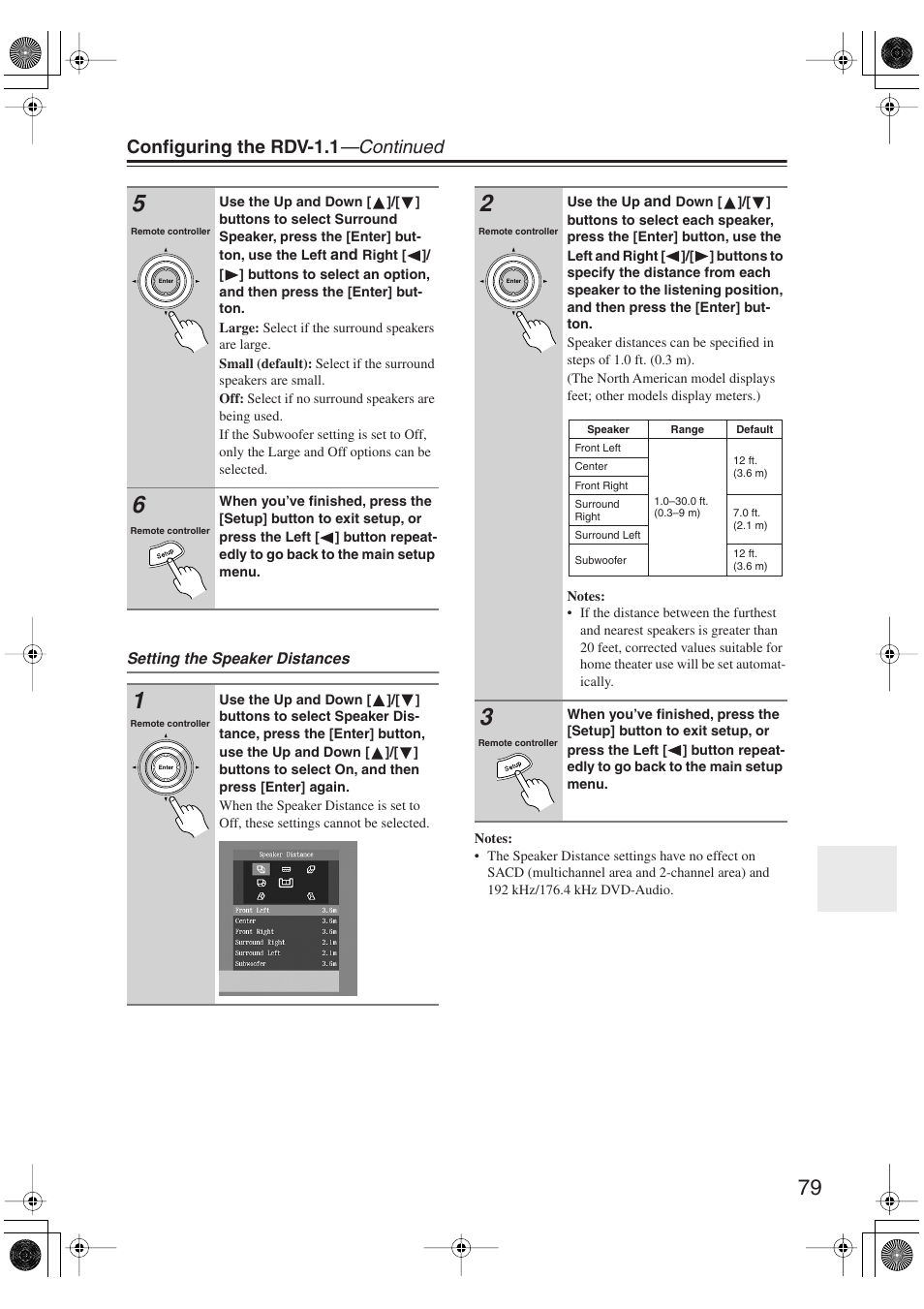 Configuring the rdv-1.1 —continued | Integra RDV-1.1 User Manual | Page 79 / 100