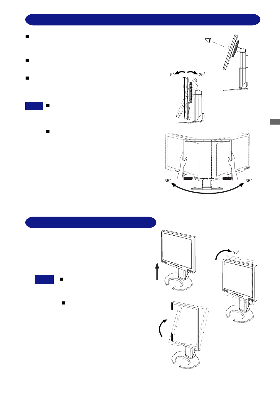 Panel rotation : prolite b1902s | Iiyama E1902S User Manual | Page 17 / 39