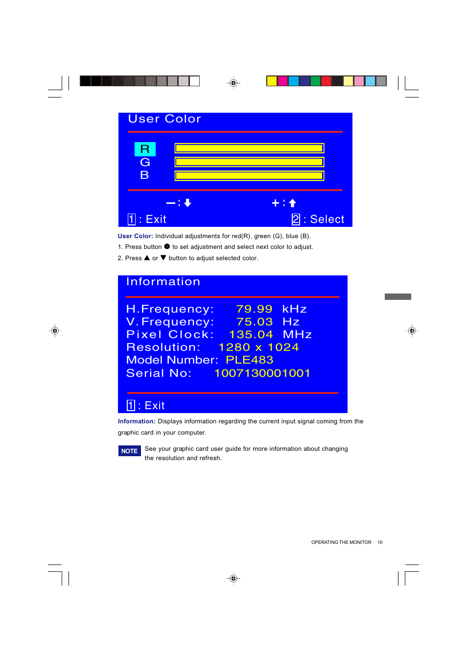 Iiyama Prolite E4835 User Manual | Page 15 / 25