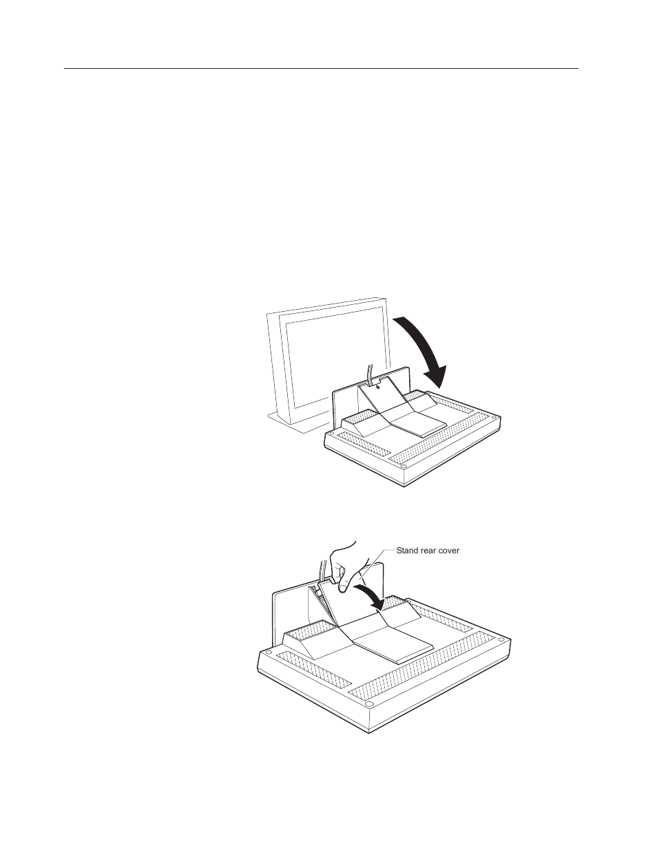 Setup the monitor, Storing the connector tool, Setup the monitor storing the connector tool | Iiyama AQU5611DTBK User Manual | Page 12 / 46