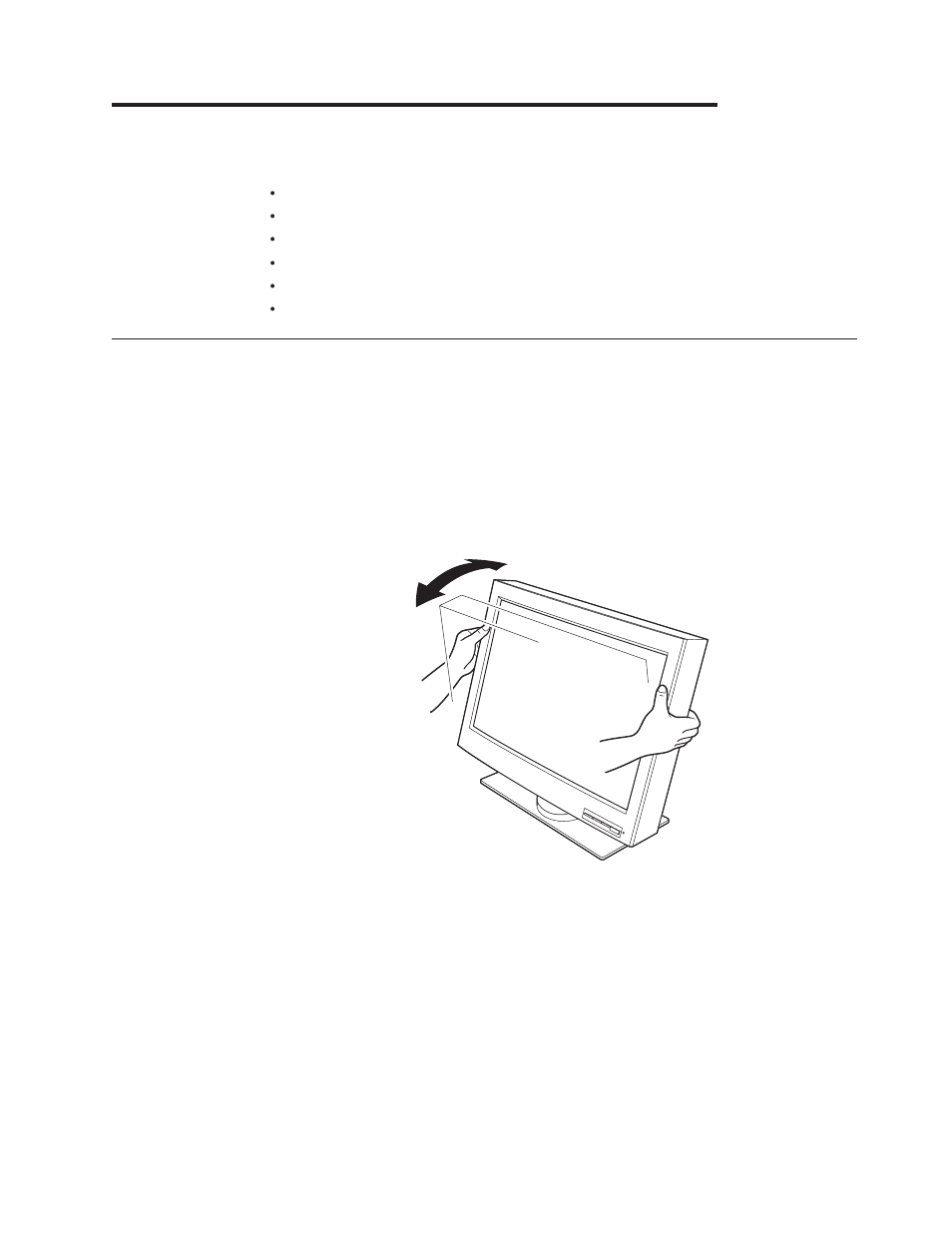 Chapter 3. adjusting and maintaining your monitor, Adjusting the viewing angle | Iiyama AQU5611DTBK User Manual | Page 19 / 46