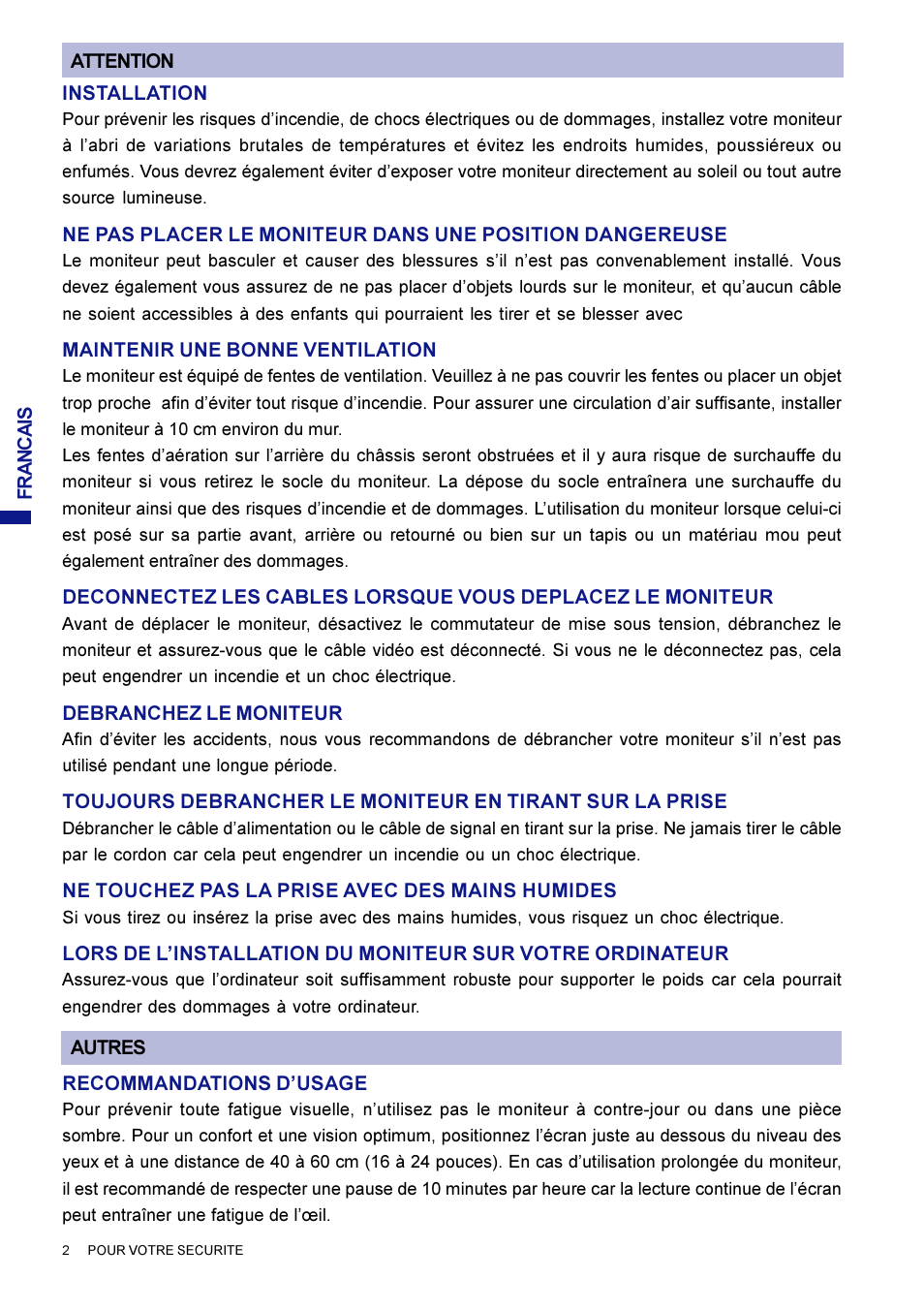 Iiyama AX3835UT User Manual | Page 52 / 136