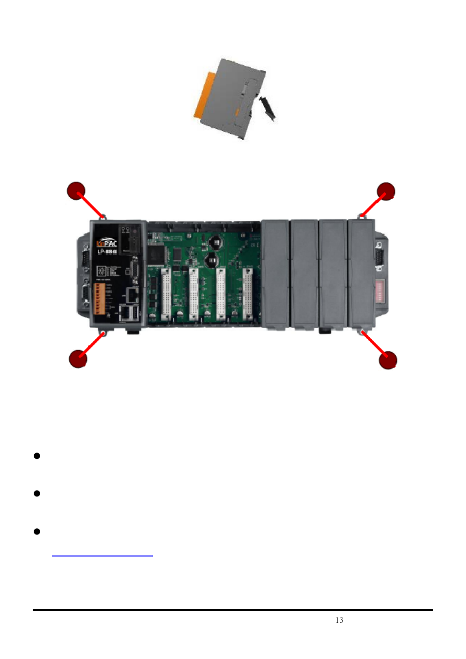 Technical support, Ounting, 3 wall mounting | ICP DAS USA Compact Embedded Controller LinPAC-8x41 User Manual | Page 13 / 13