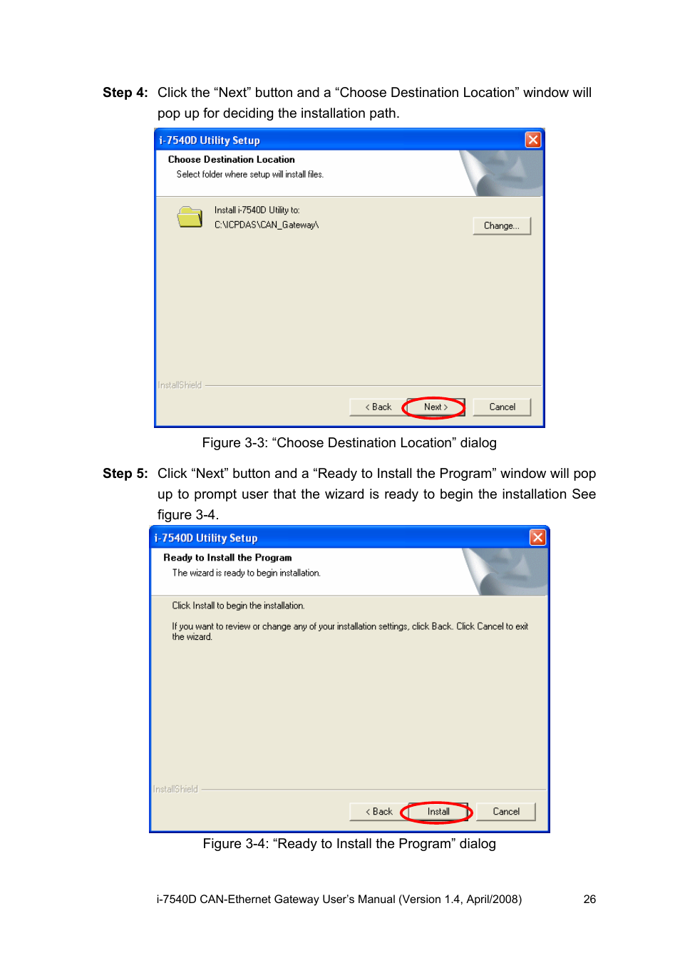 ICP DAS USA I-7540D User Manual | Page 26 / 121