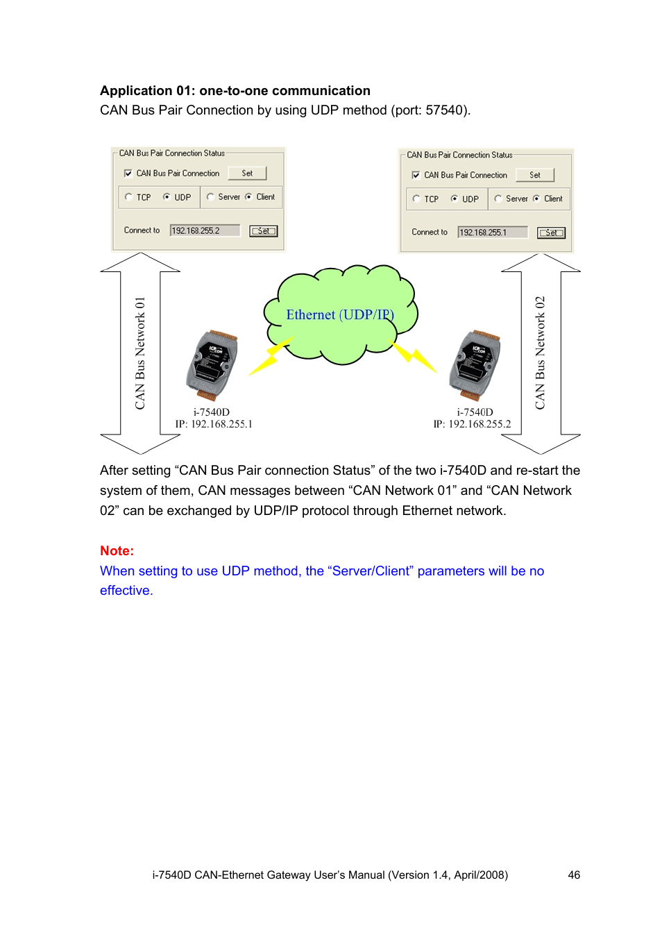 ICP DAS USA I-7540D User Manual | Page 46 / 121