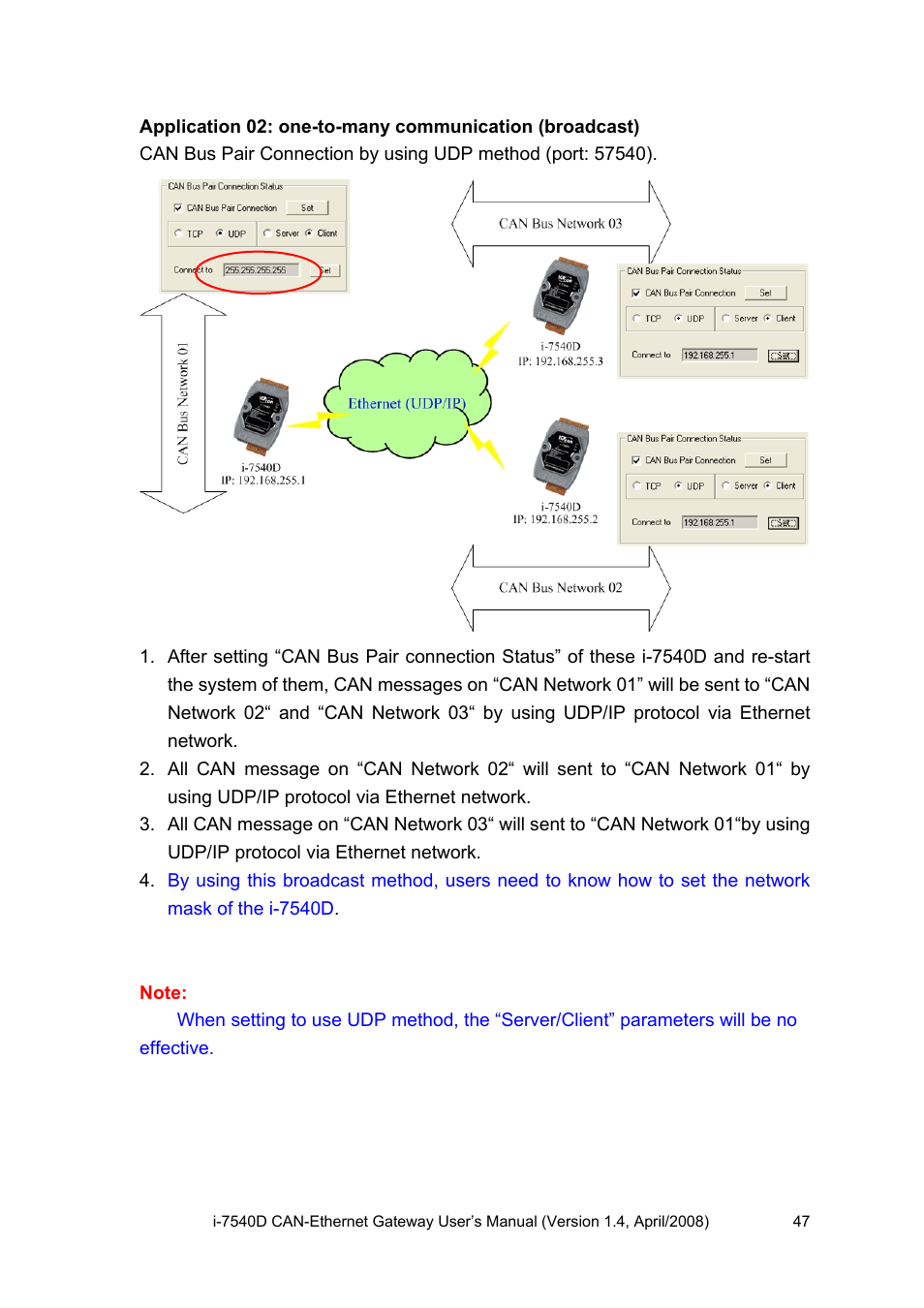 ICP DAS USA I-7540D User Manual | Page 47 / 121