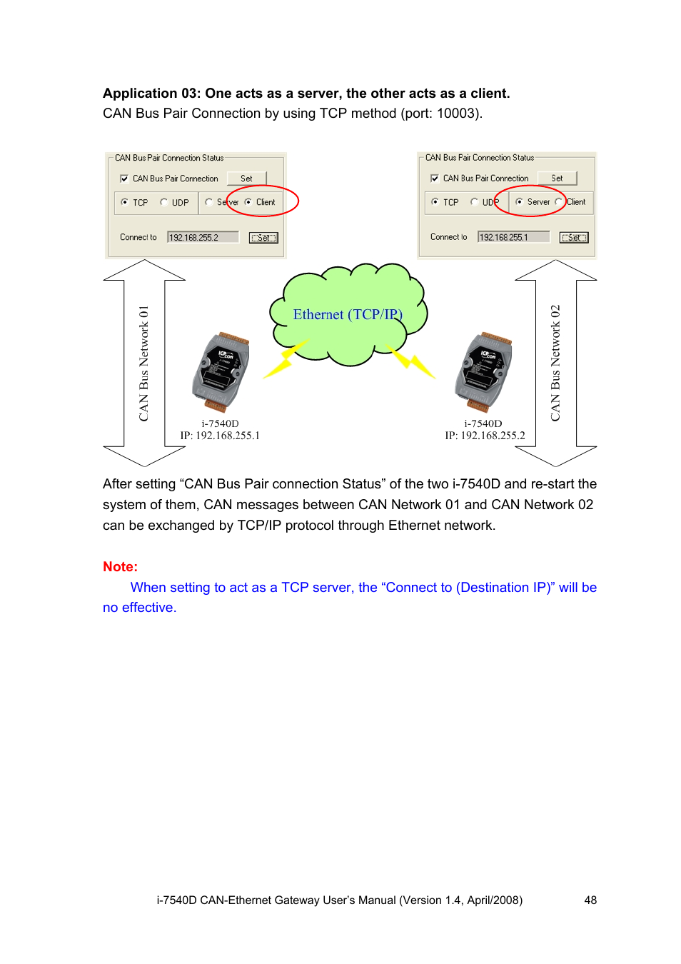 ICP DAS USA I-7540D User Manual | Page 48 / 121