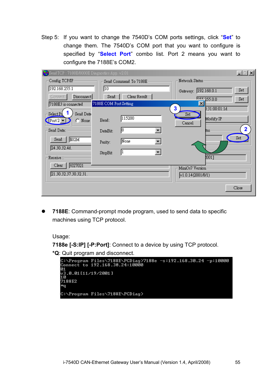 ICP DAS USA I-7540D User Manual | Page 55 / 121