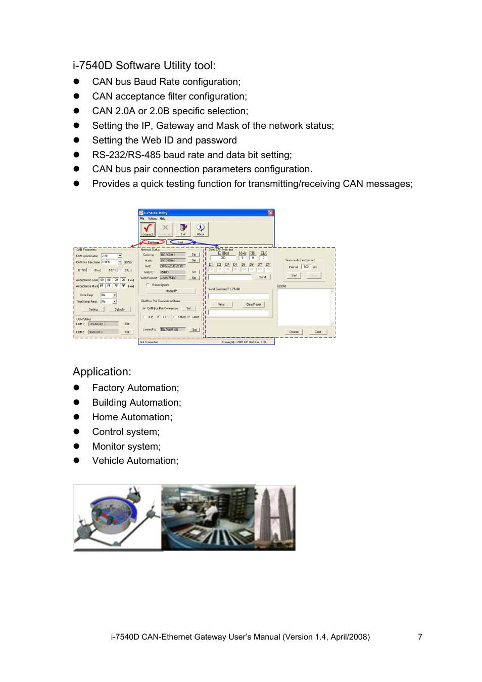 ICP DAS USA I-7540D User Manual | Page 7 / 121