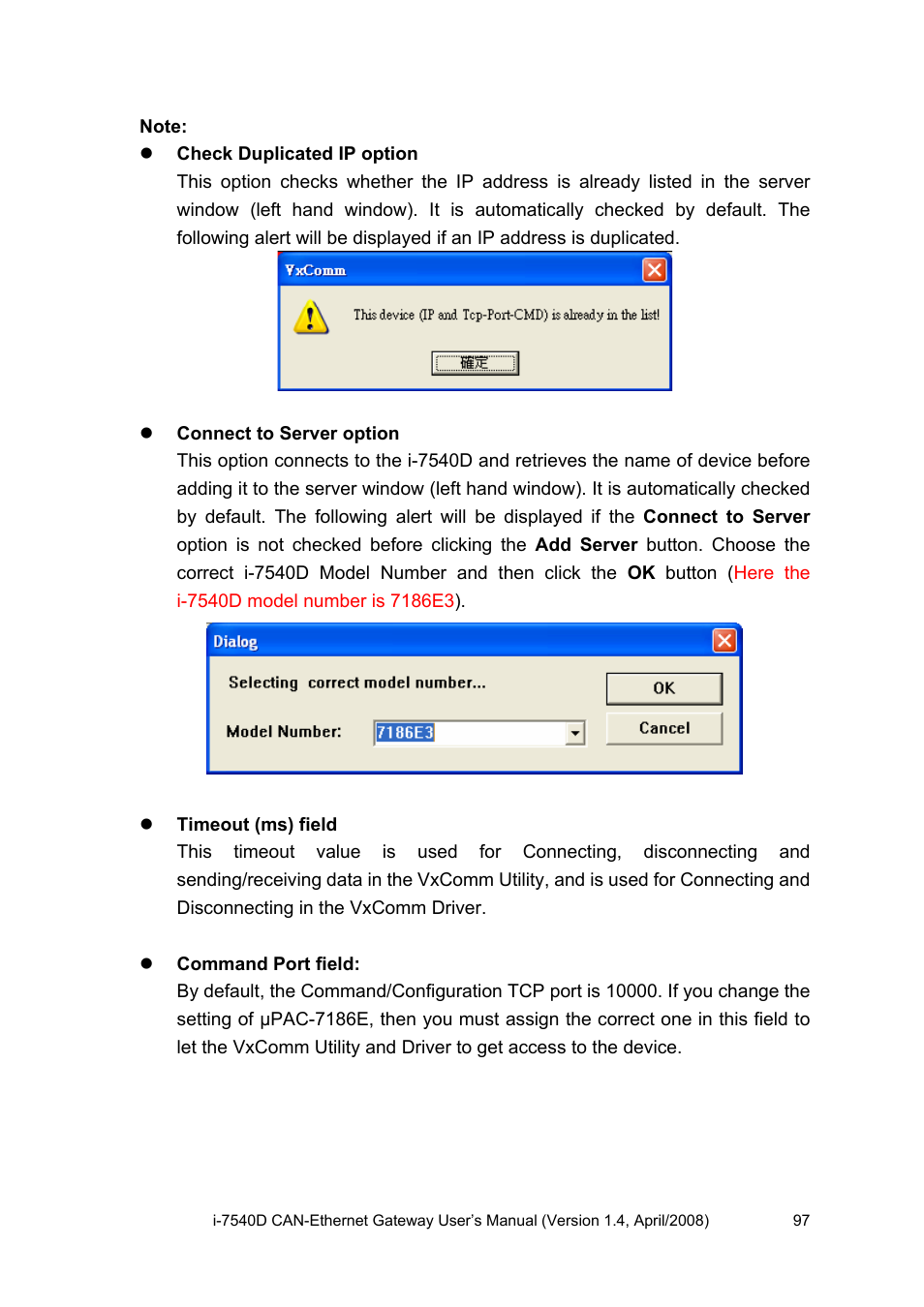 ICP DAS USA I-7540D User Manual | Page 97 / 121