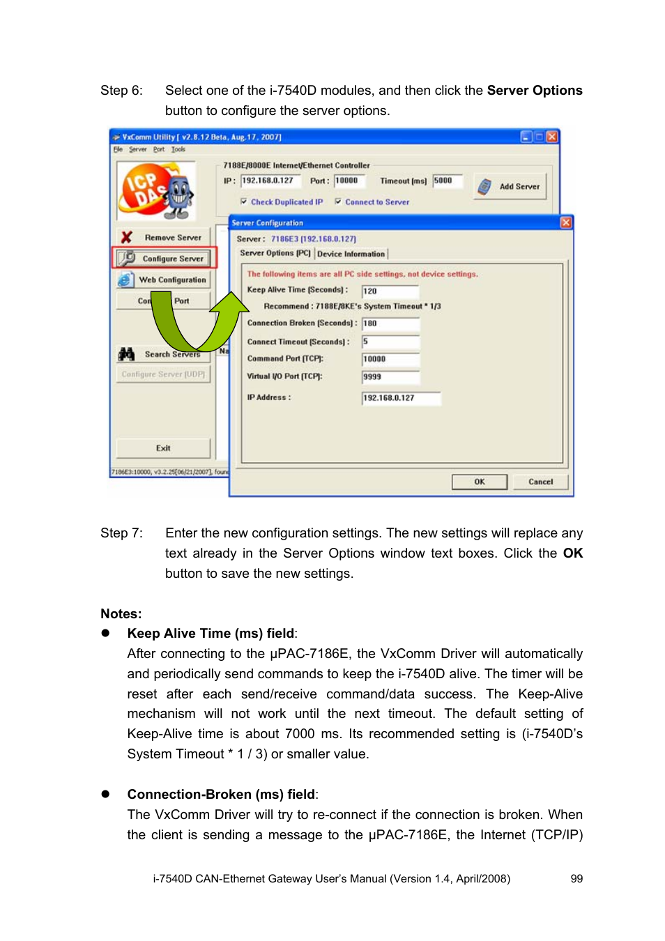 ICP DAS USA I-7540D User Manual | Page 99 / 121
