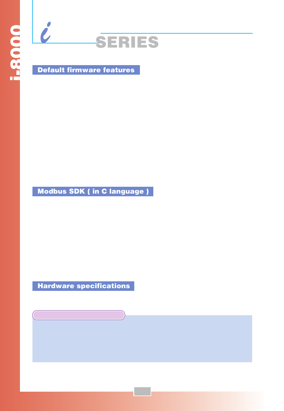 Series, Modbus/tcp pac | ICP DAS USA Compact PAC i-8000 Series User Manual | Page 10 / 48