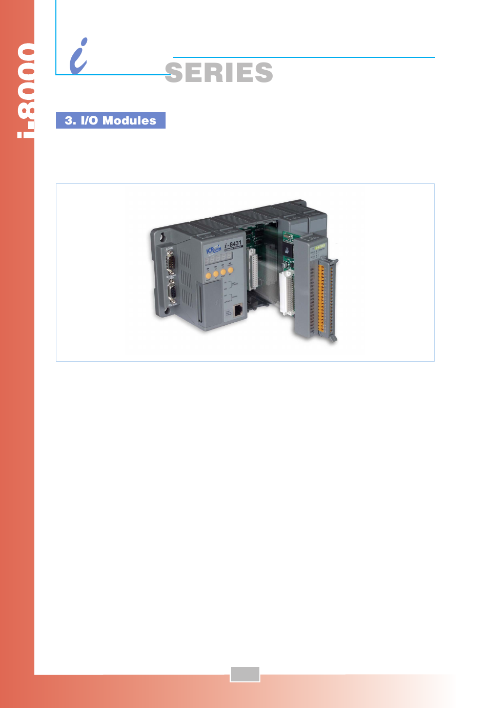 Series, I/o modules | ICP DAS USA Compact PAC i-8000 Series User Manual | Page 22 / 48