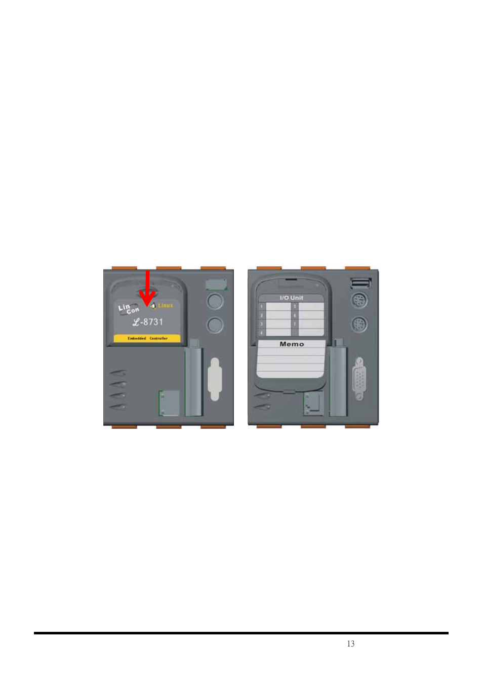 Ontroller cover, 4 controller cover | ICP DAS USA Compact Embedded Controller LinCon-8000 User Manual | Page 13 / 13