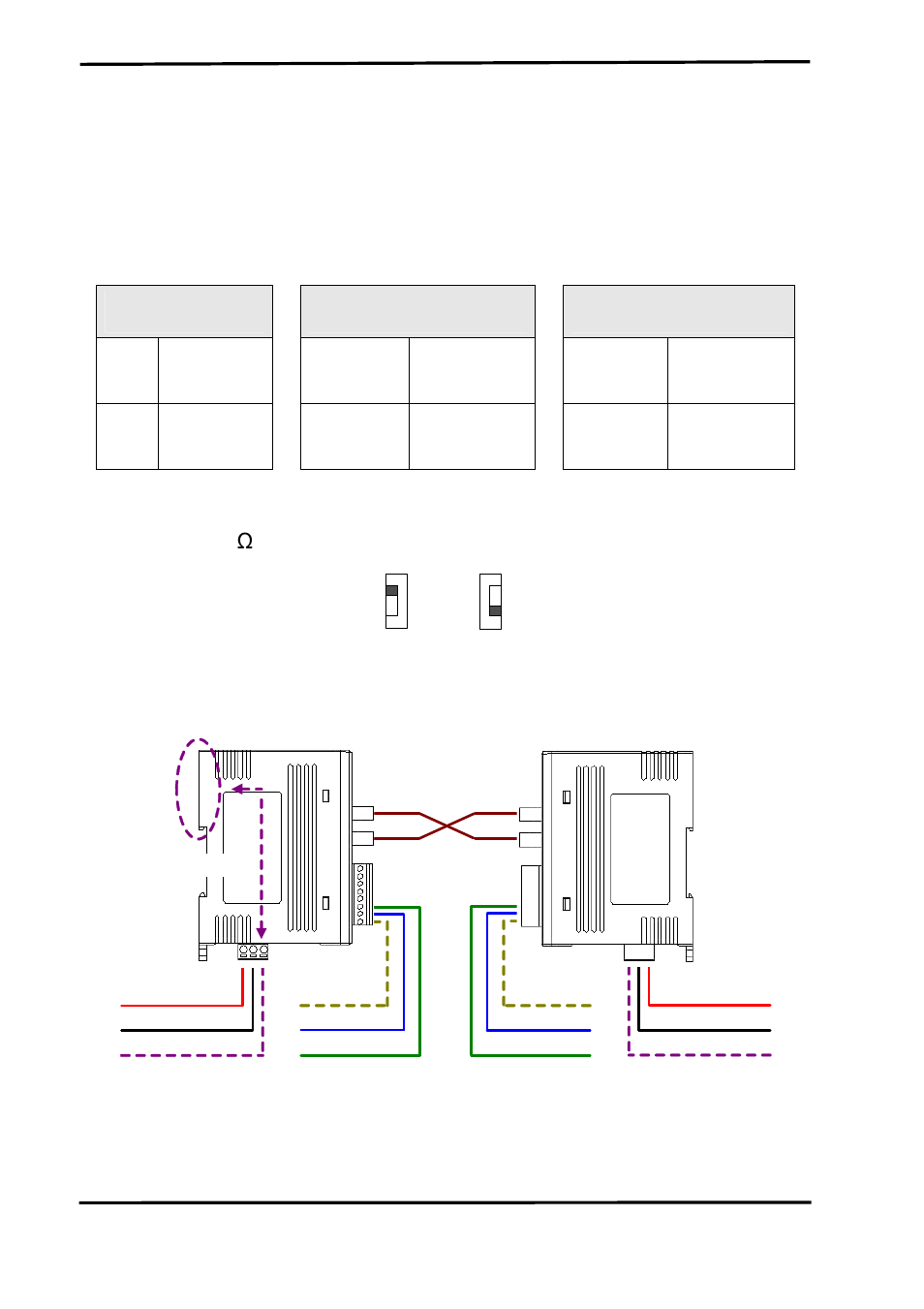 Led indicators & terminal resistance, Wire connection | ICP DAS USA I-2532 User Manual | Page 3 / 4