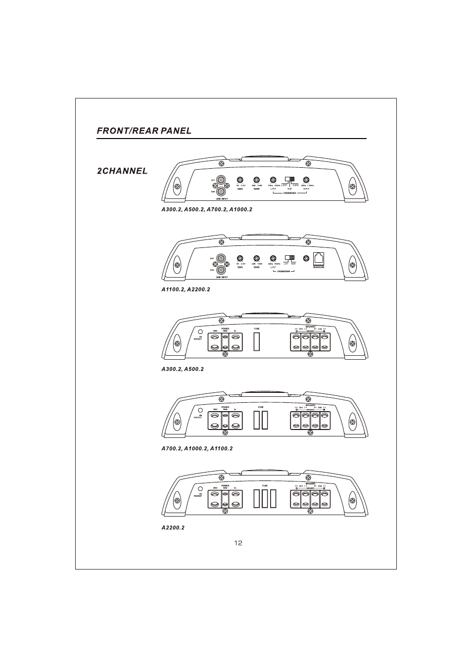 Вк 13 | Interfire Audio A900.4 User Manual | Page 13 / 17
