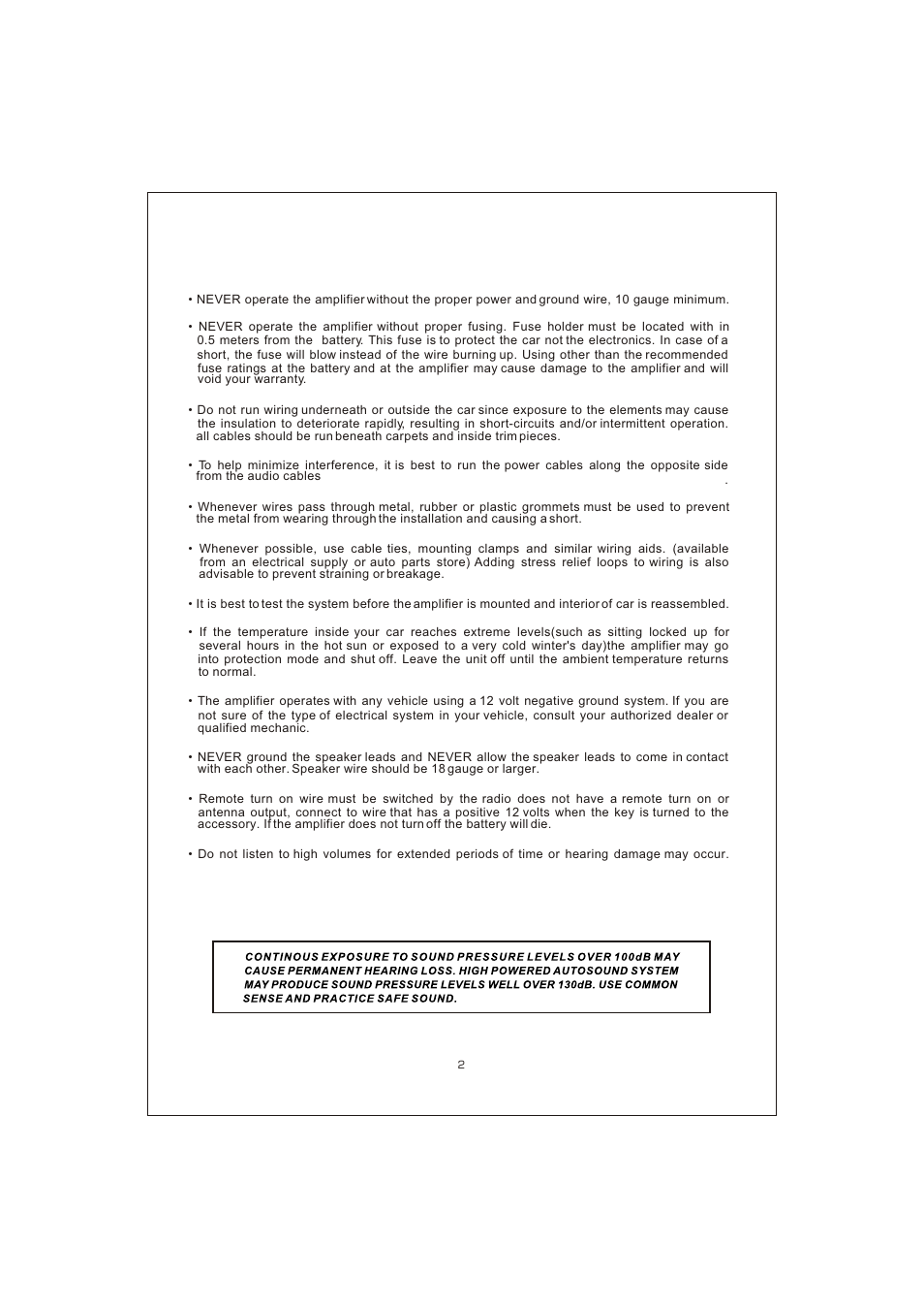 Вк 3 | Interfire Audio A900.4 User Manual | Page 3 / 17