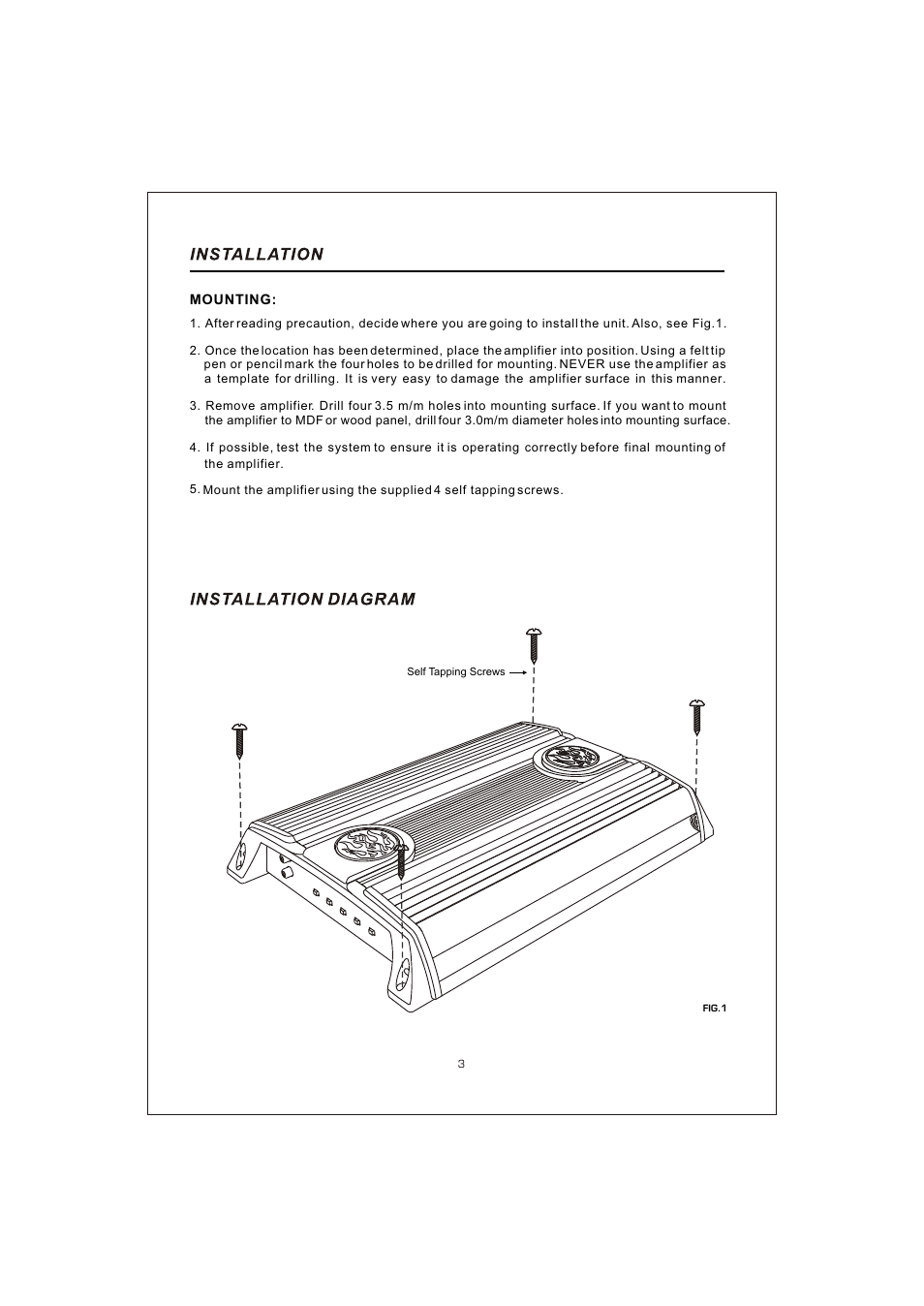 Вк 4 | Interfire Audio A900.4 User Manual | Page 4 / 17