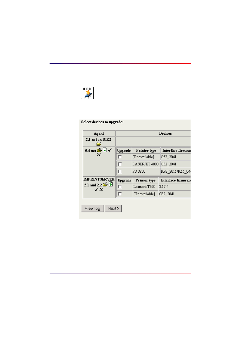 Bulk upgrade | Intermate 100 User Manual | Page 217 / 257