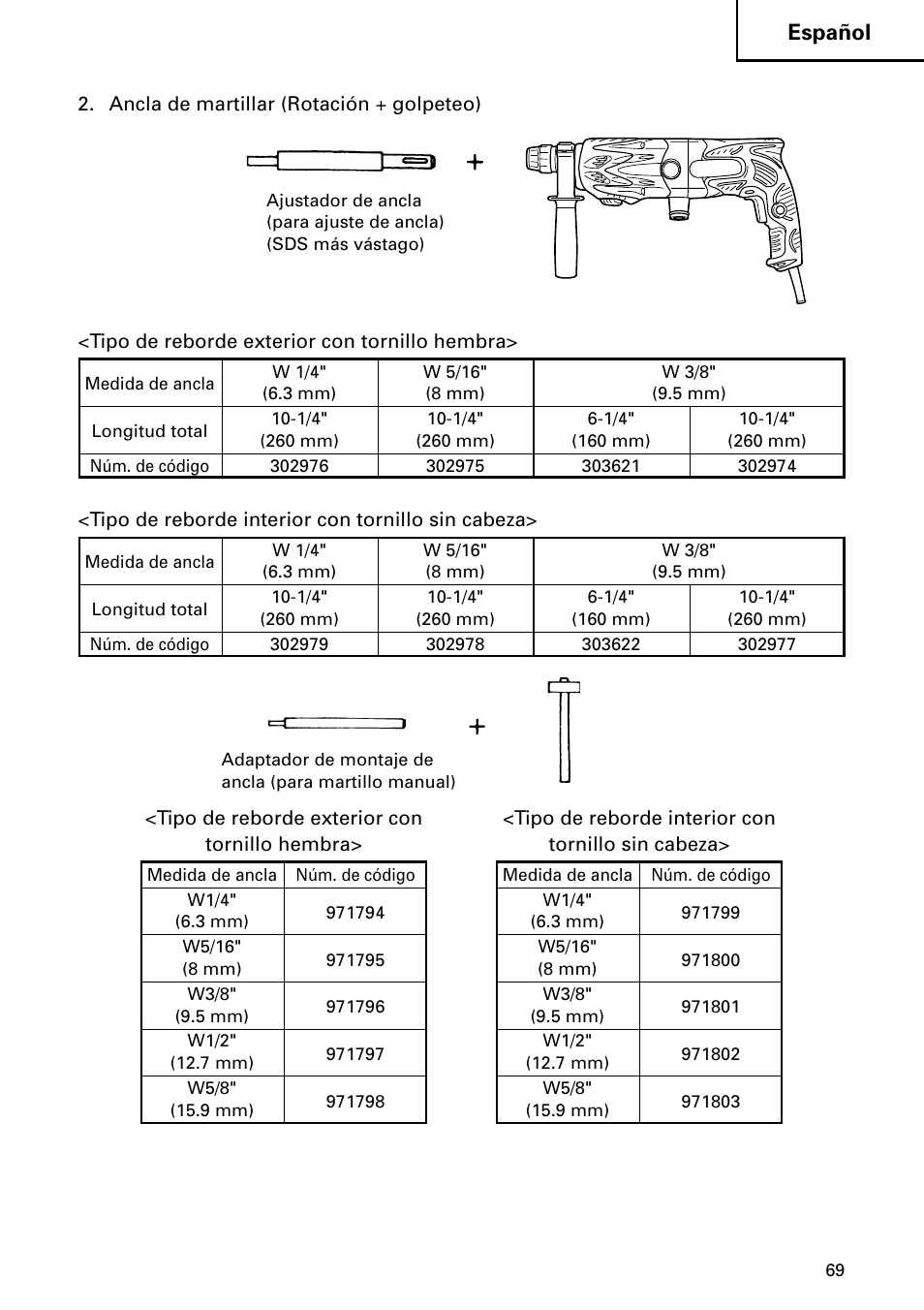 Español | InFocus DH 24PD3 User Manual | Page 69 / 76