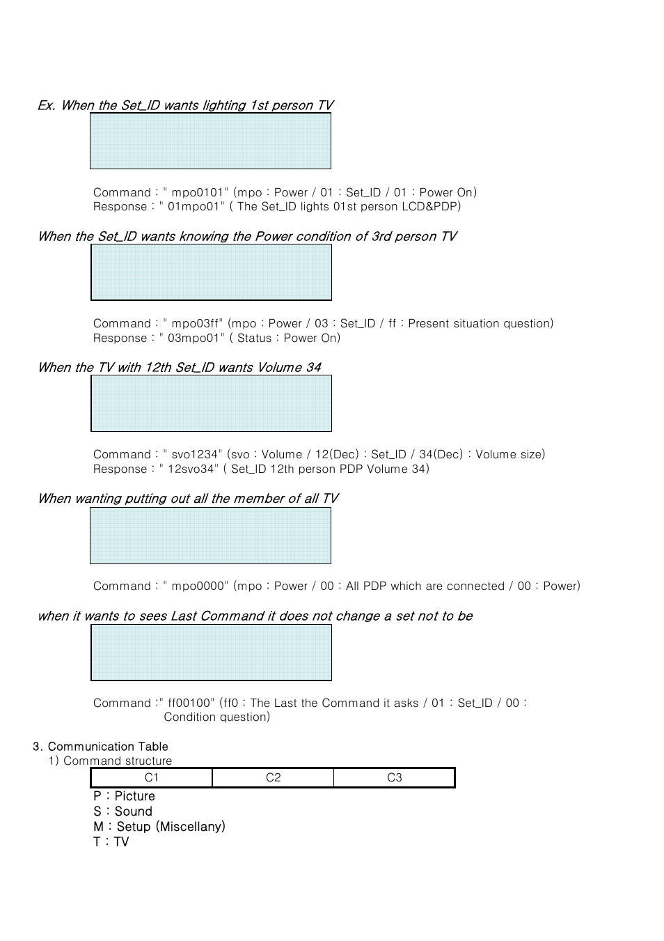 InFocus RS-232C User Manual | Page 7 / 11
