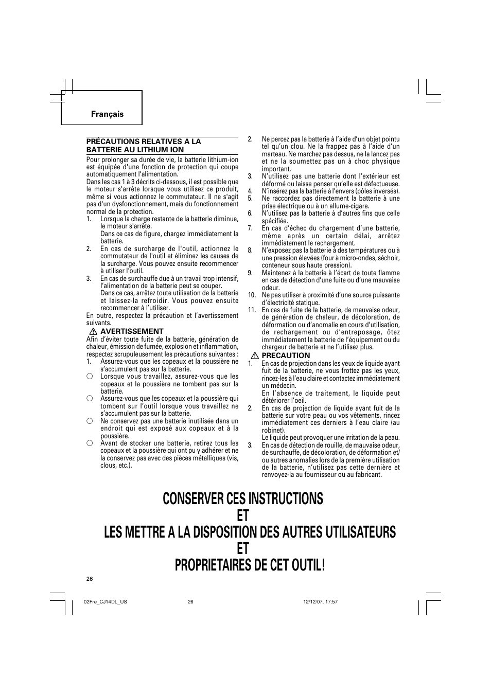 InFocus CJ 14DL User Manual | Page 26 / 64