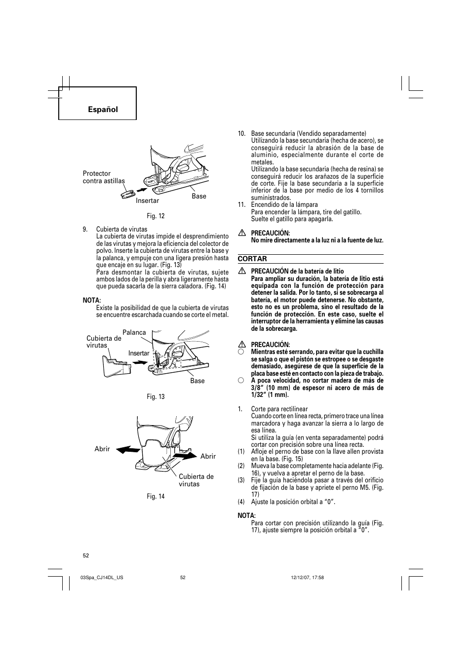 InFocus CJ 14DL User Manual | Page 52 / 64