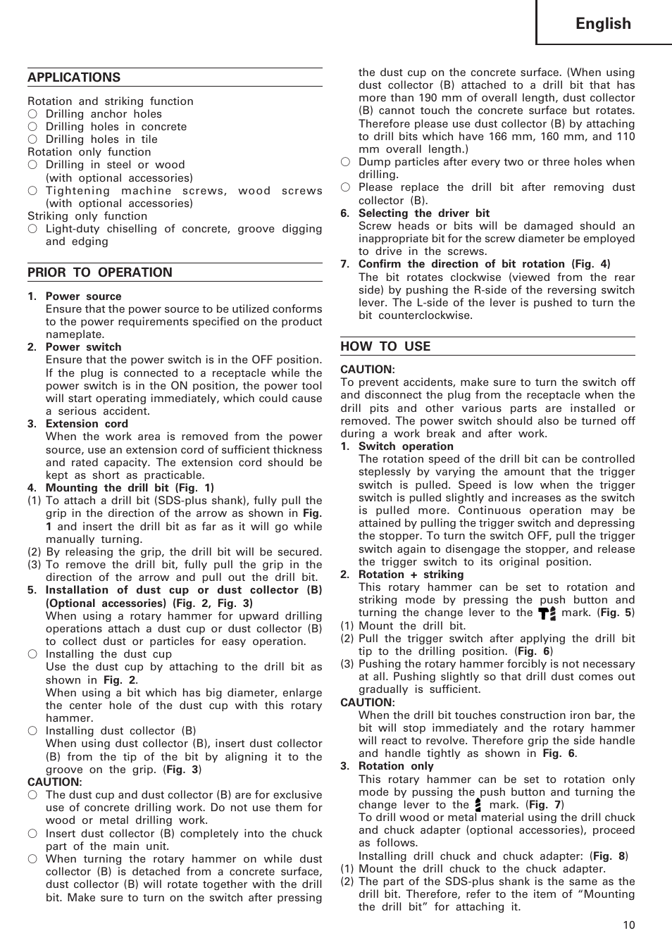 English | InFocus DH 24PC User Manual | Page 11 / 66