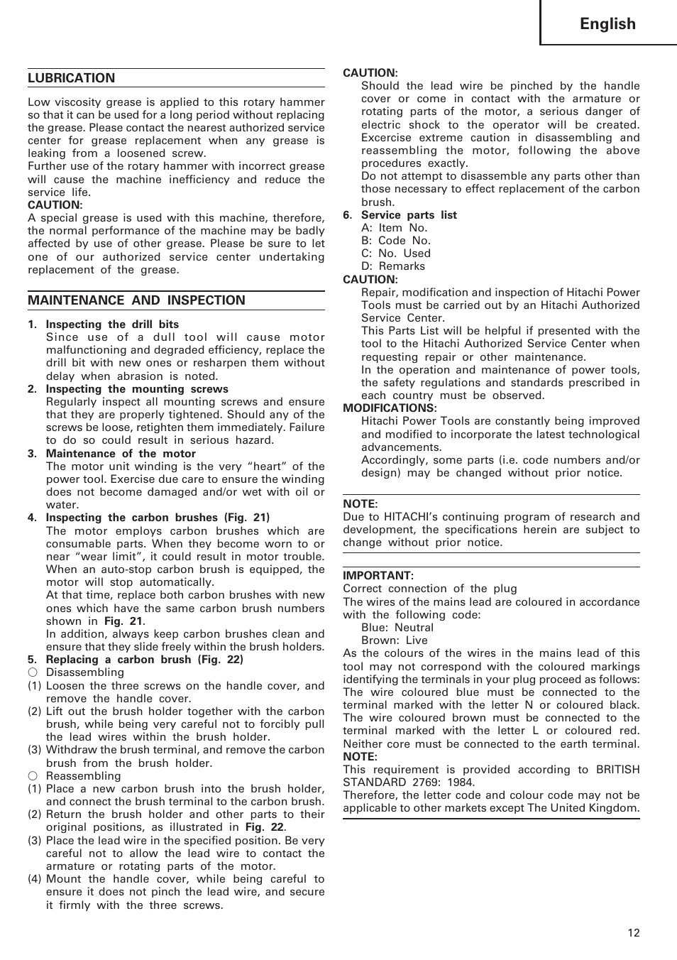 English | InFocus DH 24PC User Manual | Page 13 / 66