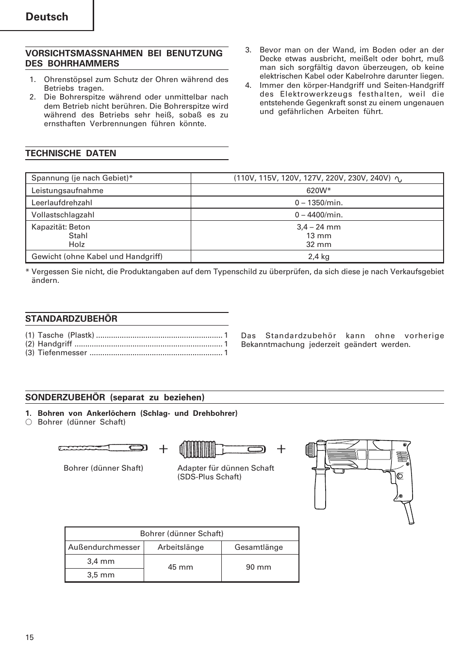 Deutsch | InFocus DH 24PC User Manual | Page 16 / 66